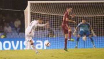 DERECHAZO. Kroos logró así el único gol del partido ante España.