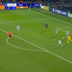 Hay que verlo: lo que hizo Oblak en el 1-2 para que el Atleti marcara tras 93′ de cerrojazo