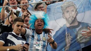 Los argentinos siguen creyendo en Messi.