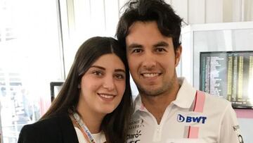 Checo Pérez y su esposa revelan el sexo de su tercer bebé