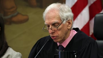 Judge Arthur Engoron is presiding over the $370 million civil lawsuit case for fraud against Trump in New York State. Who is the man with the gavel?
