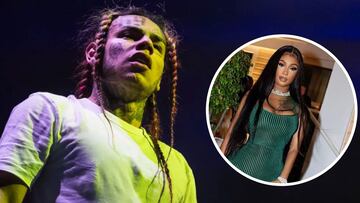 Arrestan a la novia de Tekashi 6ix9ine, Rachel Wattley, por violencia doméstica. La mujer ingresó a la cárcel tras golpear al rapero fuera de un bar.