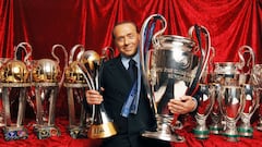 Berlusconi: 29 títulos en 31 años