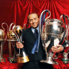 Silvio Berlusconi: 29 titles in 31 years