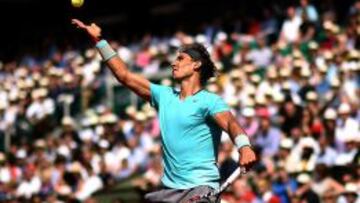 Nadal: "Me he notado la espalda y saqué más despacio"