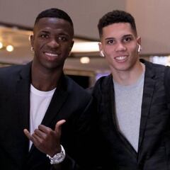 Vinicius y más figuras de Brasil, rival de Colombia en amistosos