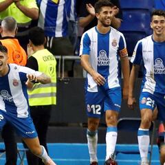 1x1 del Espanyol: Melendo brilla en la noche de Mario Hermoso