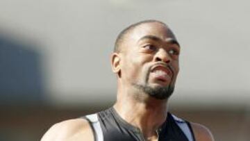 Tyson Gay, en Eugene.
