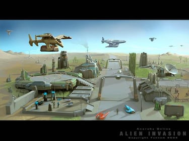 Anarchy Online: Alien Invasión en duplicación