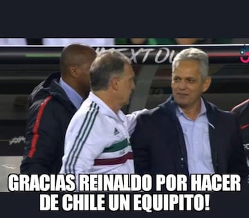 Revisa los memes que dejó la derrota de Chile ante México