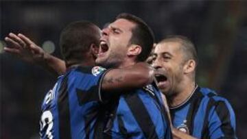 <b>CÓMODO.</b> El Inter logró en su visita al Lazio uno de los triunfos más sencillos de la temporada.