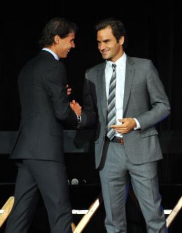 Rafael Nadal y Roger Federer