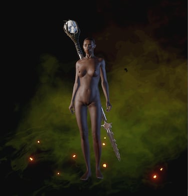 Un jugador desnuda a todos los personajes de Dragon Age