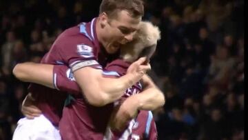 Rubio y con mohicano: el gol de Luis Jiménez en West Ham que no habías visto