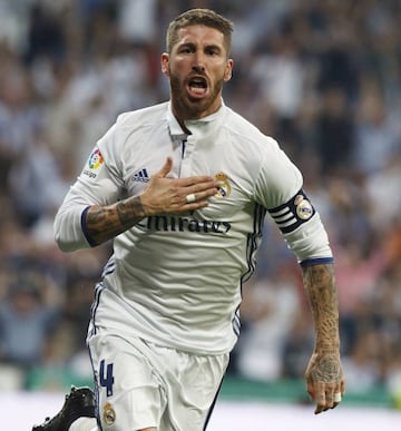 Sergio Ramos signed a new contract at the club in 2015