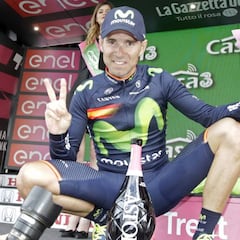 Valverde: el 16º que hace podio en las tres grandes rondas