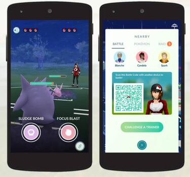 Pokémon GO estrena el combate 1 vs 1 con otros usuarios
