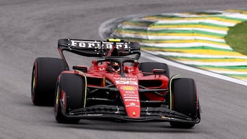 Carlos Sainz (Ferrari SF23). Interlagos, Brasil. F1 2023.