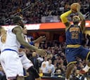 LeBron: 8 pérdidas, como en su primer partido con los Heat