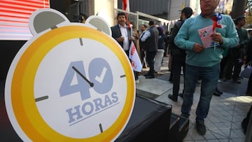 Ley 40 horas laborales en Chile: revelan la fecha en que se trabajará dos horas menos