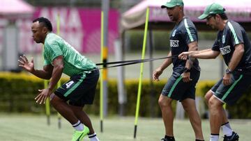 Zúñiga entrena con Atlético Nacional con el guiño de Lillo