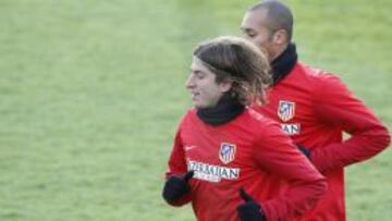 Filipe Luis ya se entrena