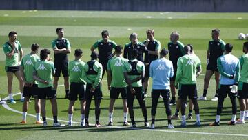 Alineación posible del Betis en la final de la Copa del Rey contra el Valencia