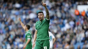 28/04/18  PARTIDO PRIMERA DIVISION 
 REAL MADRID - LEGANES
 GOL 2-0  LOS JUGADORES DEL LEGANES PROTESTAN 
 DIEGO RICO