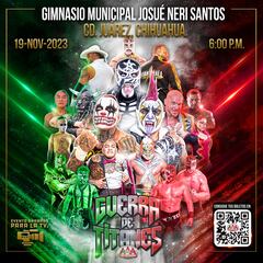 Cartel completo para Triple A Guerra de Titanes 2023