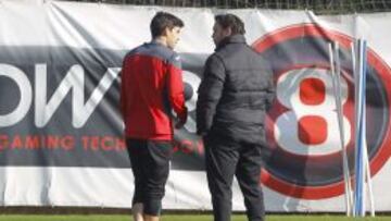 Javi López y Sergio González.