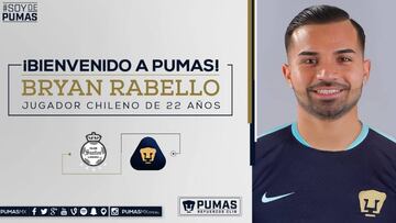 Bryan Rabello deja Santos Laguna y ficha por Pumas