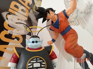 Goku ángel con Kaito de Dragon Ball por Banpresto