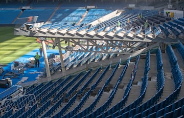 Así avanzan las obras del Santiago Bernabéu