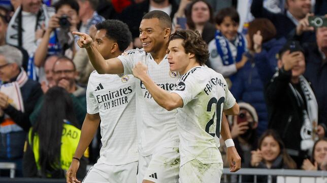 Mbappé respira, el Madrid aprieta