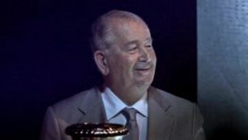 Julio Grondona, presidente de la AFA y vicepresidente de la FIFA, fallecido el miércoles 30 de julio de 2014 a los 82 años en Buenos Aires a causa de una afección cardíaca.