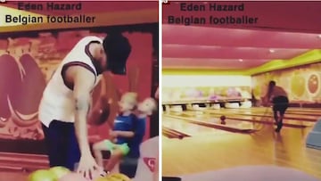 Hasta en los bolos hace magia: el tiro perfecto de Hazard