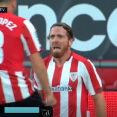 Bilbao no se lo explicaba: la rabia de Muniain al marcar y cambiar el partido tras ser suplente