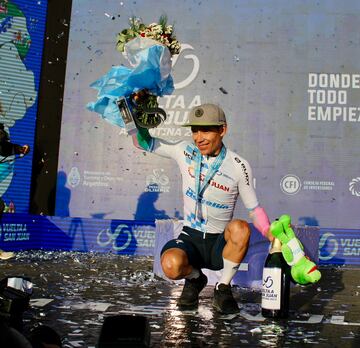 Miguel Ángel López se quedó con la Vuelta a San Juan 2023. Segundo título del ciclista colombiano con el Team Medellín.