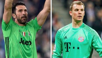 Lo mejor de lo mejor: Gianluigi Buffon vs Manuel Neuer