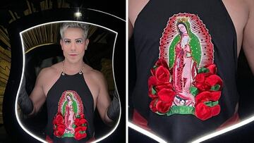 Christian Chávez es criticado por portar la imagen de la Virgen de Guadalupe: Así fue el vestuario que usó 