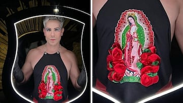 Christian Chávez es criticado por portar la imagen de la Virgen de Guadalupe: Así fue el vestuario que usó