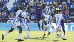 Cabral remata de cabeza en el partido de la pasada temporada en Butarque ante el Legan&eacute;s.