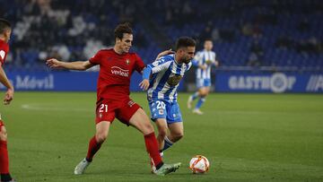 Partido Deportivo de La Coruña - Osasuna. Copa del Rey. doncel