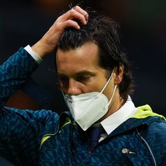 América: equipo de pocos goles desde que llegó Santiago Solari