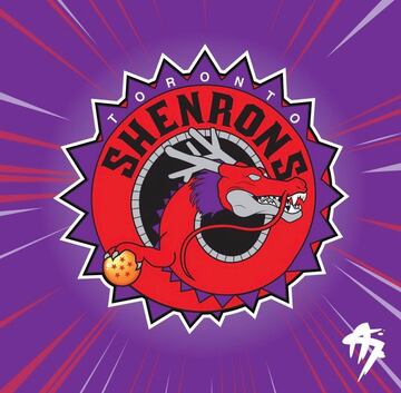 El increíble resultado de mezclar los logos de la NBA con Dragon Ball