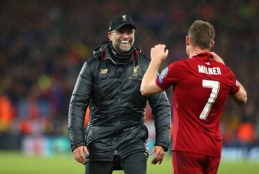 "Liverpool deserve a trophy" says James Milner