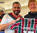 Ed Sheeran se roba los reflectores en la Copa Libertadores