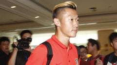 Xu Xin. El chino es uno de los afectados en la sanci&oacute;n de la FIFA. 
 