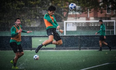 El Racing se prepara para un amistoso a puerta cerrada en Mareo