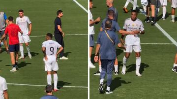 Una cámara sigue a Mbappé al final del partido y el resultado suma 1M de reproducciones